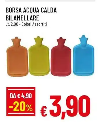BORSA ACQUA CALDA BILAMELLARE