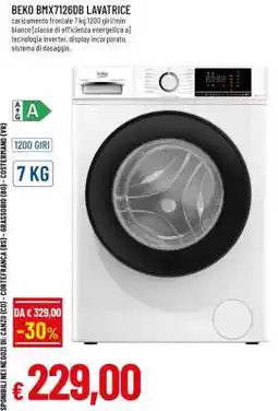 Famila BEKO BMY7126DB LAVATRICE offerta