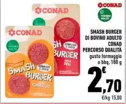 Conad Smash Burger Conad offerta