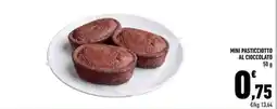 Conad Mini pasticcotto al cioccolato offerta