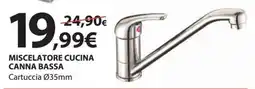 Kreo Brico e Casa Miscelatore cucina canna bassa offerta