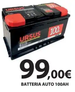 Kreo Brico e Casa Batteria auto Ursus 100ah offerta