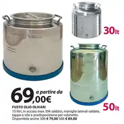 Kreo Brico e Casa Fusto olio Olivari offerta