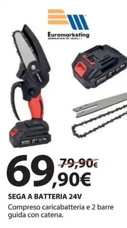 Kreo Brico e Casa Sega a batteria 24V offerta