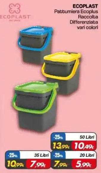 Patumiera Ecoplus Raccolta Differenziata