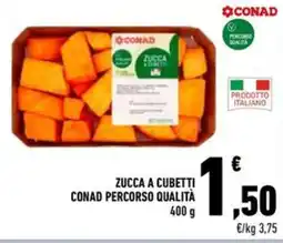 Conad Superstore Zucca a cubetti Conad Percorso Qualità offerta