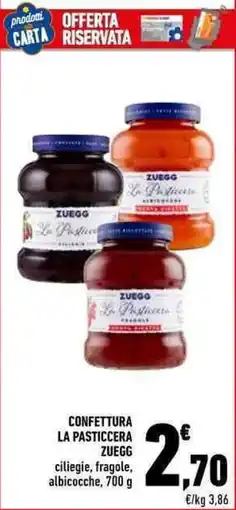 Conad Confettura la pasticcera zuegg offerta
