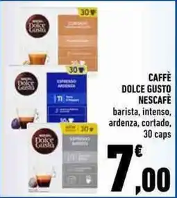 Conad Caffè Dolce Gusto Nescafé offerta