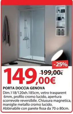 Kreo Brico e Casa Porta doccia Genova offerta