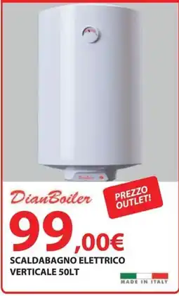 Kreo Brico e Casa DianBoiler Scaldabagno Elettrico Verticale 50LT offerta