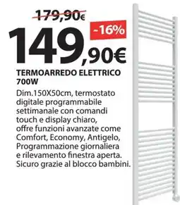 Kreo Brico e Casa Termoarredo elettrico offerta