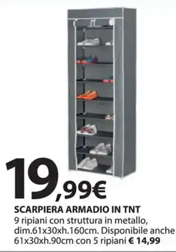 Kreo Brico e Casa Scarpiera armadio in tnt offerta