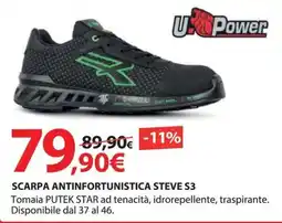 Kreo Brico e Casa Scarpa antinfortunistica Steve S3 U.Power offerta