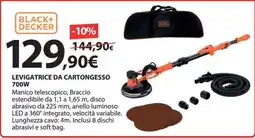 Kreo Brico e Casa Levigatrice da cartongesso Black+Decker offerta