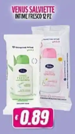 Vitulano Drugstore Venus salviette intime fresco offerta
