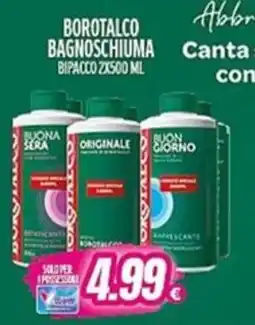 Vitulano Drugstore Borotalco bagnoschiuma offerta