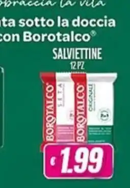 Vitulano Drugstore Salviettine Borotalco offerta