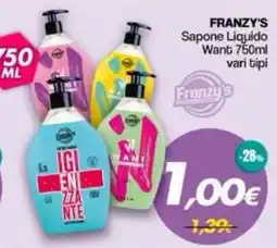 Franzy's Franzy's Sapone Liquido offerta