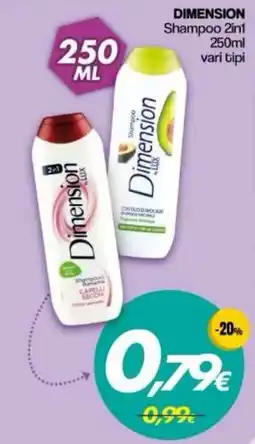 Franzy's Dimension Shampoo 2in1 offerta