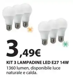 Kreo Brico e Casa Lampadine LED offerta