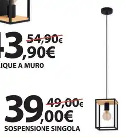Kreo Brico e Casa Eglo sospensione singola offerta
