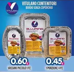 Vitulano Drugstore Vassoi alluminio Vitulano offerta