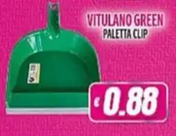 Vitulano Drugstore Vitulano Green paletta clip offerta