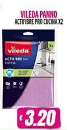 Vitulano Drugstore Vileda panno actifibre pro cucina offerta