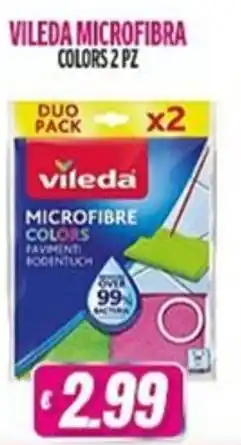 Vitulano Drugstore Vileda microfibra colors offerta
