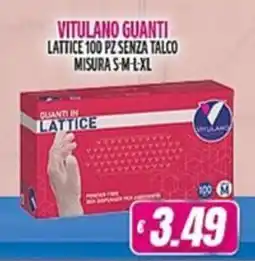 Vitulano Drugstore Guanti in lattice Vitulano offerta