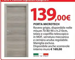 Kreo Brico e Casa Porta Microtech offerta
