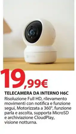 Kreo Brico e Casa Telecamera da interno H6C offerta