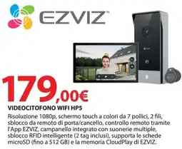 Kreo Brico e Casa Ezviz Videocitofono WiFi HP5 offerta