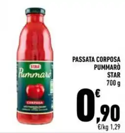 Conad Superstore Passata corposa Pummarò Star offerta