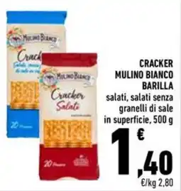 Conad Superstore Cracker salati Mulino Bianco Barilla offerta