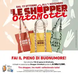 Conad Superstore Shopper OrtoMotti offerta