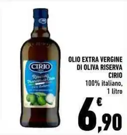 Conad Olio extra vergine di oliva riserva Cirio offerta
