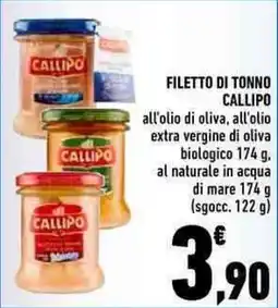 Conad Filetto di tonno Callipo offerta