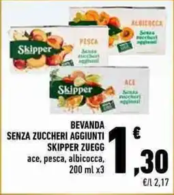 Conad Beveranda senza zuccheri aggiunti Skipper offerta