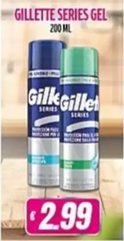 Vitulano Drugstore Gillette Series Gel offerta