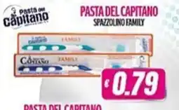 Vitulano Drugstore Pasta del Capitano Spazzolino Family offerta