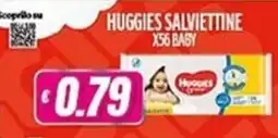 Vitulano Drugstore Huggies salviettine x56 baby offerta