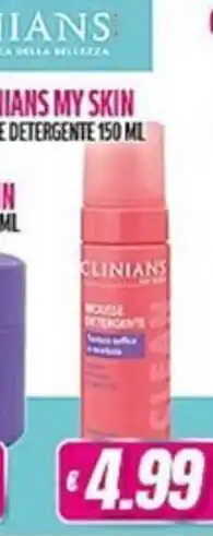 Vitulano Drugstore Clinians My Skin detergente offerta