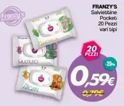 Franzy's Franzy's Salviettine Pocket offerta