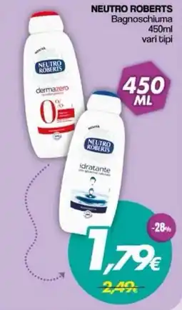 Franzy's Neutro Roberts Bagnoschiuma offerta