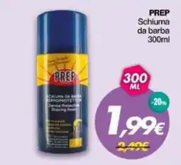 Franzy's PREP Schiuma da barba offerta