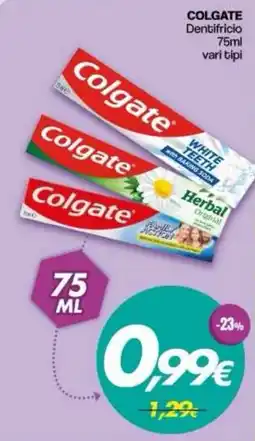 Franzy's Colgate Dentifricio offerta
