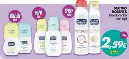 Franzy's Neutro Roberts Deodorante offerta
