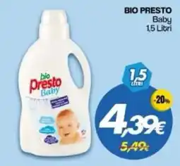 Franzy's bio Presto Baby offerta