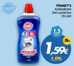 Franzy's Franzy's Anticalcare Gel Lavatrice offerta